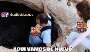 Los mejores memes del Barcelona - Atlético de Madrid