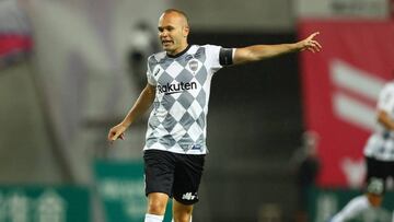 El Vissel de Iniesta y Samper empata con el equipo de Lotina