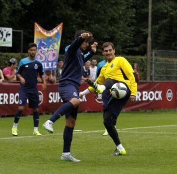 15/07/15 PRIMER ENTRENAMIENTO IKER CASILLAS PRETEMPORADA OPORTO HORST HOLANDA 