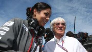 Monisha Kaltenborn, jefa del equipo Sauber de F1.