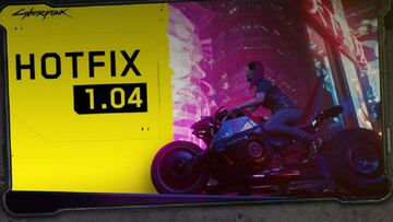 Cyberpunk 2077, parche 1.04 ya disponible: corrección de bugs, mejora en reflejos y más