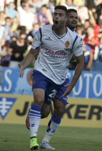 Real Zaragoza-Las Palmas en imágenes