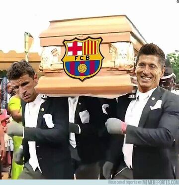 La derrota histórica del Barcelona, protagonista de los memes de la Champions