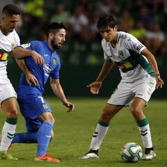 Hugo, y el primer gol del Fuenla en Segunda: "Es un orgullo"