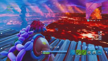Fortnite: Así es El suelo es lava, el nuevo modo de juego
