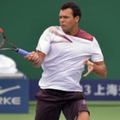 Tsonga, primero en lograr las semifinales en Shanghai