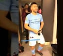 El bailecito del Kun Agüero que marcó los festejos del City