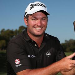 Adrián Otaegui no puede con Ryan Fox en la final de Perth