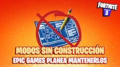 Fortnite: Epic planea mantener los modos sin construcción