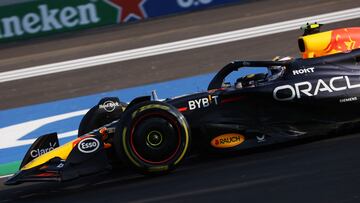 Formula One F1 - Italian Grand Prix - Autodromo Nazionale Monza, Monza, Italy - August 30, 2024 Red Bull's Sergio Perez during practice REUTERS/Bernadett Szabo