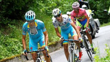 Landa y Contador en el Mortirolo, Strade Bianche y Formigal