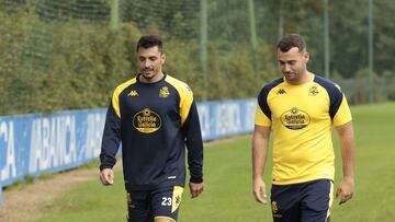 Entrenamiento Deportivo de La Coruña. Ximo Navarro