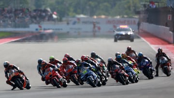MotoGP en Indonesia.