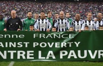 El 'Partido contra la pobreza' en imágenes