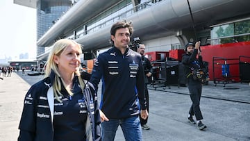 Carlos Sainz (Williams). Shanghái, China. F1 2025.