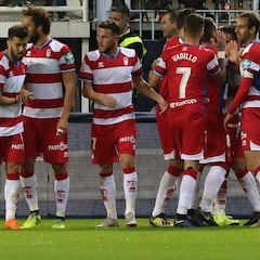 1x1 del Granada: Montoro fue un todoterreno y el goleador