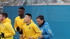 Semedo y Wu Lei.