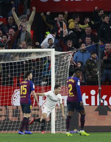 Ben Yedder anotó el 2-0.