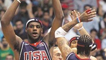 <b>POR LA GLORIA. </b>LeBron James, un joven hambriento de éxitos.