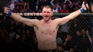 El excampeón de los pesos pesados Stipe Miocic.