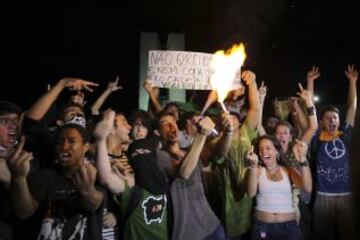 Protestas en plena Copa Confederaciones