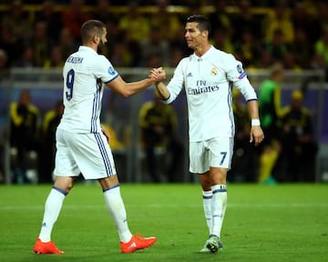 Karim Benzema and Cristiano Ronaldo still to fully step up.