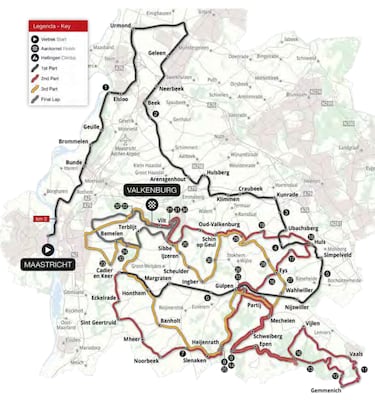Amstel Gold Race 2025: recorrido, perfil, favoritos, TV, horario y dónde ver la clásica en directo