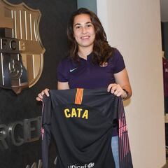 El Barcelona anuncia el fichaje de la portera Cata Coll