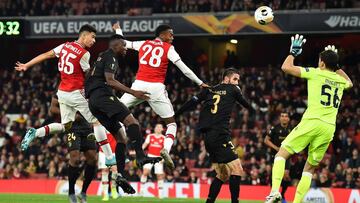 En vivo online Arsenal &ndash; Vitoria, partido de la tercera jornada de la Europa League