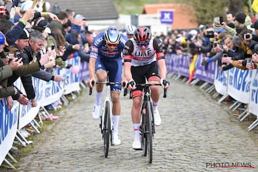 Van der Poel conquista un espectacular Tour de Flandes