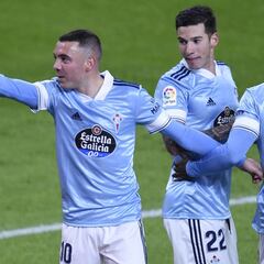 Iago Aspas iguala los mejores números de su carrera