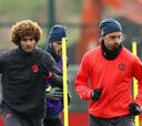 Fellaini se olvida de Mou: "Ibra es quien nos hace ganar"