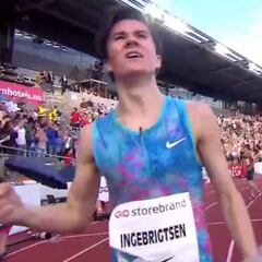 Ingebrigtsen, de 16 años, sigue fascinando: otro sub-4 en milla