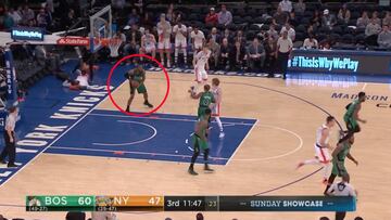 Y la 'empanada' de la noche es para: Al Horford y su 'no rebote'