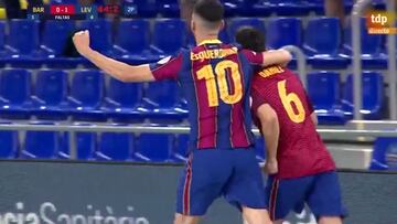 El agónico desenlace de la final de Liga LNFS entre Barcelona y Levante