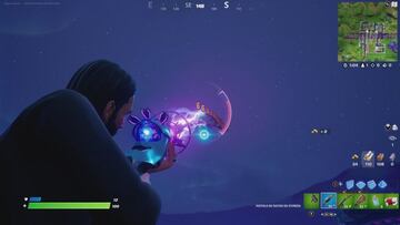 Disparamos con una Pistola de Rayos de Kymera a un platillo volante