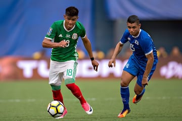 Estas son las mejores imágenes del duelo entre el tricolor y la Selecta celebrado en San Diego, y que marcó el debut de los de Osorio en el torneo de Concacaf.