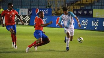 Sigue la previa y el minuto a minuto del Guatemala vs Costa Rica en vivo y en directo, partido de ida del Clasificatorio en busca de un boleto al Preol&iacute;mpico de Concacaf.