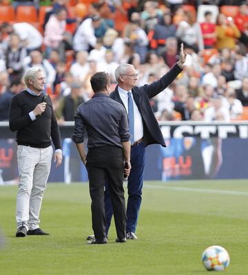 Santiago Cañizares y Claudio Ranieri.









