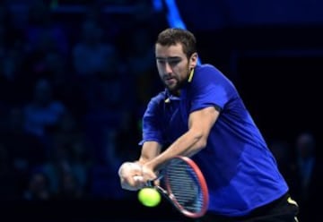 Stanislas Wawrinka venció a Marin Cilic en parciales de 6-3, 4-6, 6-3. El encuentro cerró el Grupo A del Masters de Londres. 