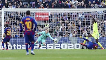 Ter Stegen goal-line heroics help Barça edge Getafe