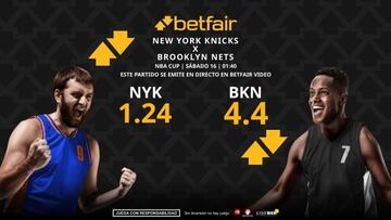 New York Knicks vs. Brooklyn Nets: horario, dónde ver, pronósticos, estadísticas y clasificación