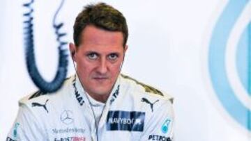 Schumacher, en su &uacute;ltima etapa con Mercedes. 