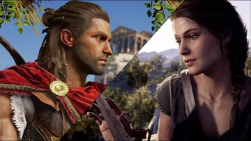 Alexios y Kassandra, de Assassin's Creed Odyssey.