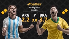Argentina vs. Brasil: horario, dónde ver, pronósticos y clasificación