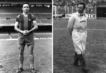 Casi toda su carrera como jugador la pasó en el Barcelona, donde estuvo entre 1964 y 1976. Entrenó al equipo entre 1978 hasta las siguiente temporada, la 79-80.