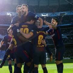 Barça feel right at home at the Santiago Bernabéu