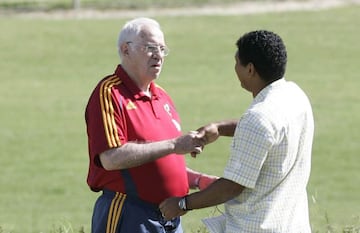 Luis Aragonés y Donato.