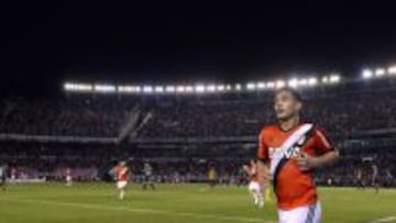 Teo jug&oacute; con River hasta las semifinales de Copa Libertadores.