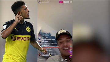 ¿Ha anunciado Sancho su próximo equipo en Instagram?